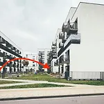 With A Large Balcony アパート ヴィリニュス